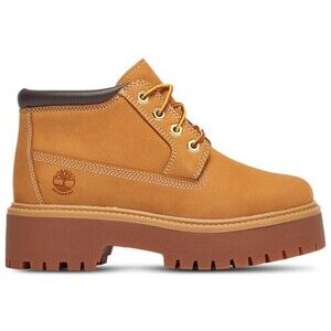Timberland Girls Nellie Stonestreet Platform Grade School Shoes Wheat 4.0
